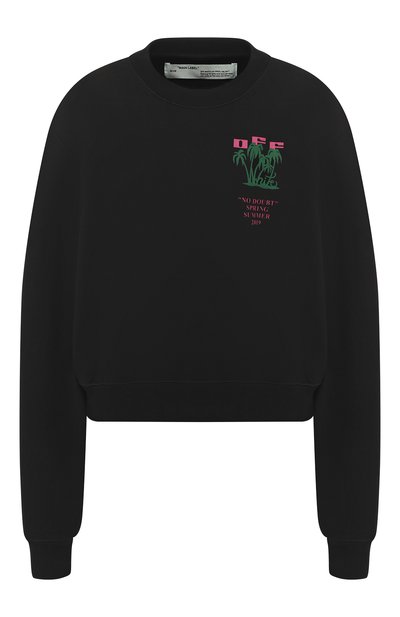 Женский хлопковый свитшот OFF-WHITE, арт. 0WBA026R190030451040