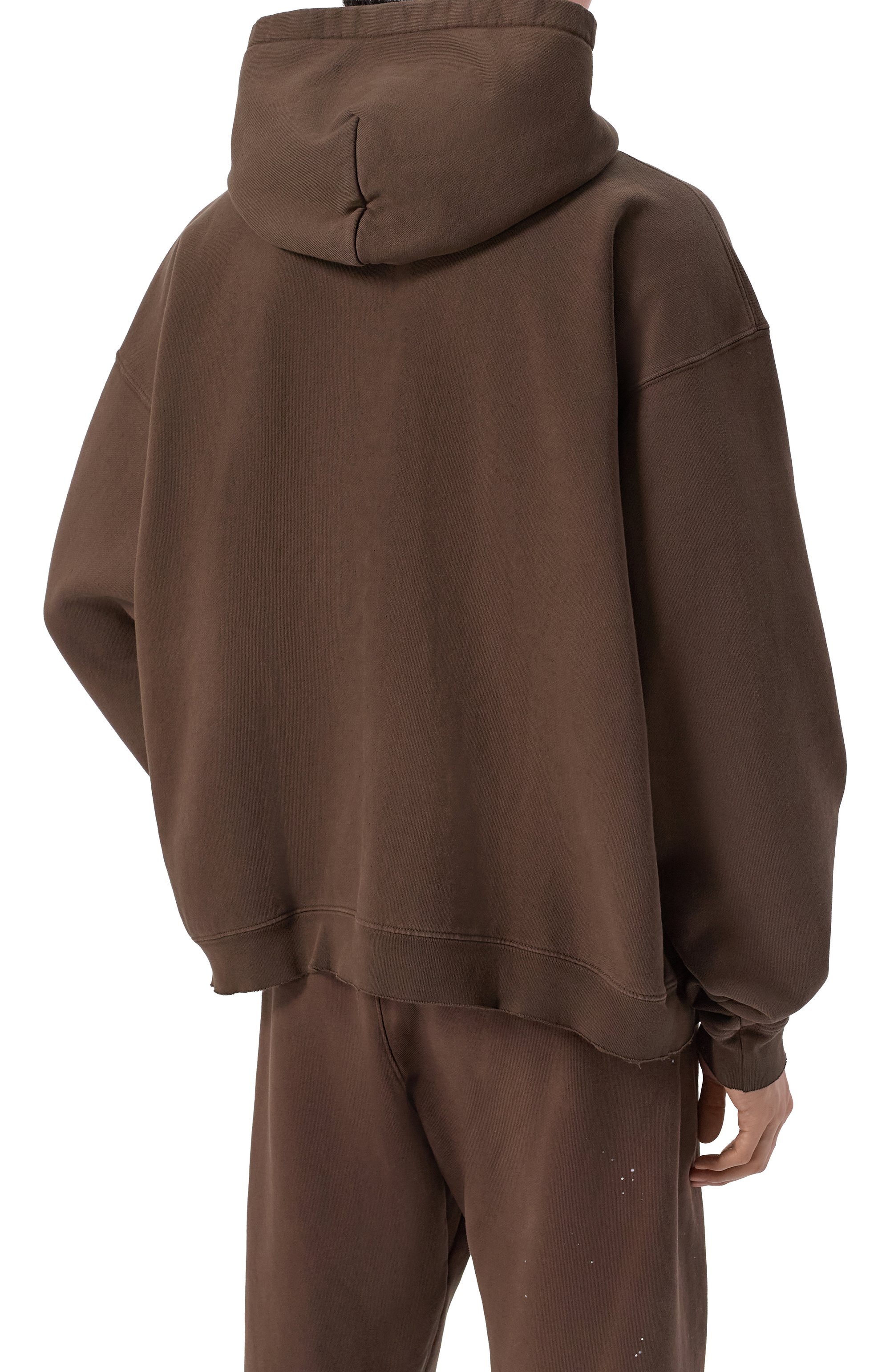 Хлопковое худи GALLERY DEPT. темно-коричневого цвета по цене 64550 руб., арт. 0UT022/C0TT0N, фото 4 Хлопковое худи GALLERY DEPT., арт. 0UT022/C0TT0N, фото 4