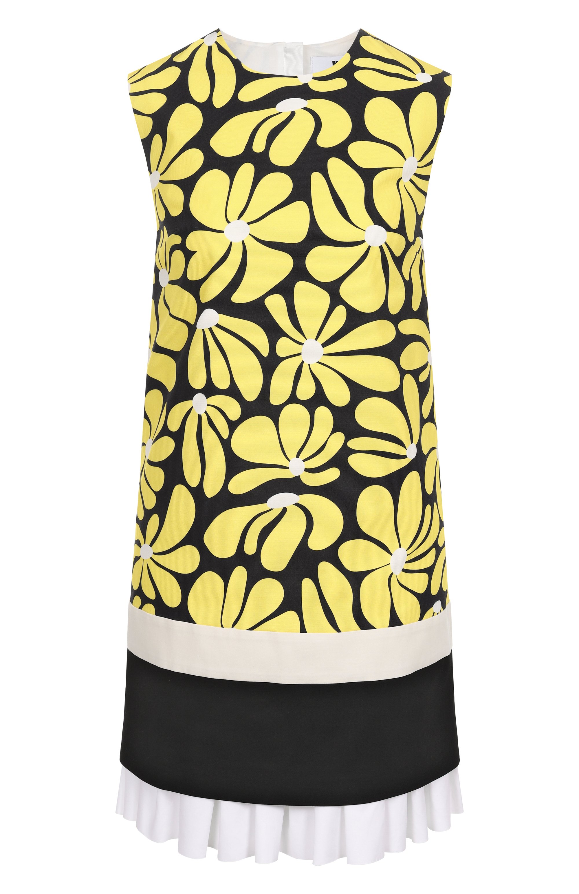 Хлопковое платье MSGM, арт. 3841MDA41/257156, фото 1