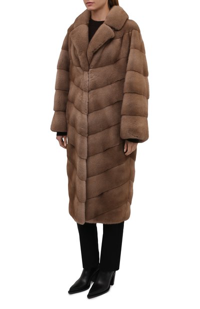 Шуба из меха норки VICTORIA KUSENKOVA, арт. 701900033505, фото 3