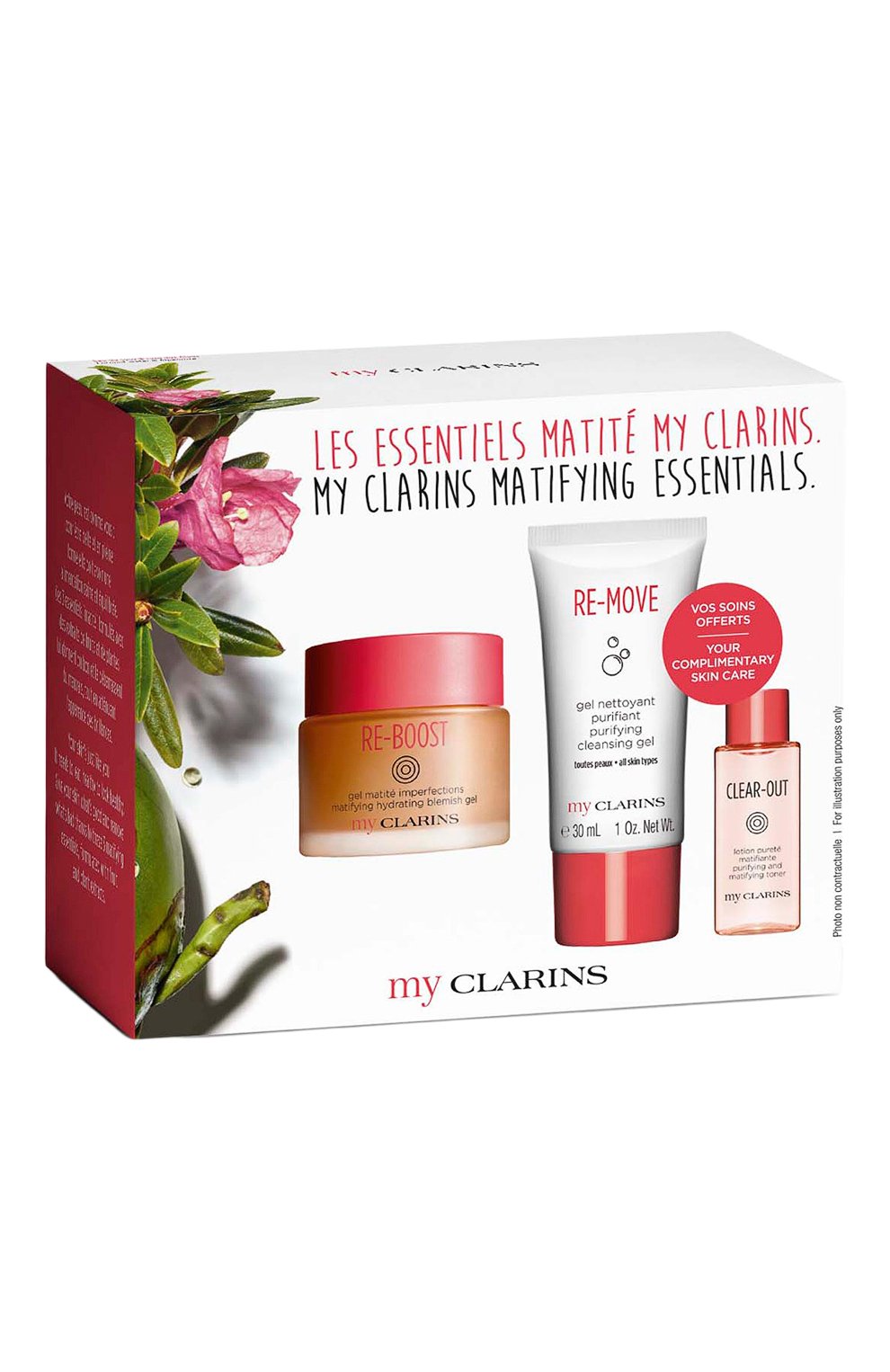Набор my clarins matifying essentials (30+50+10ml) CLARINS, арт. 80097029, фото 3