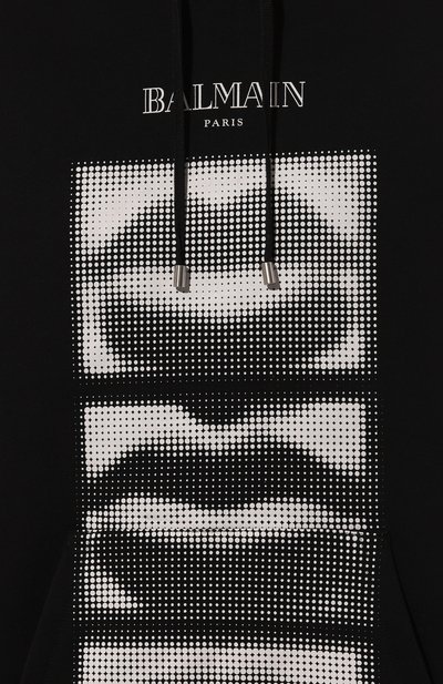 Хлопковое худи BALMAIN, арт. DH0JT047/GE07, фото 5