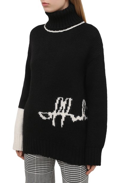 Шерстяной свитер OFF-WHITE, арт. 0WHF008E20KNI0011001, фото 3