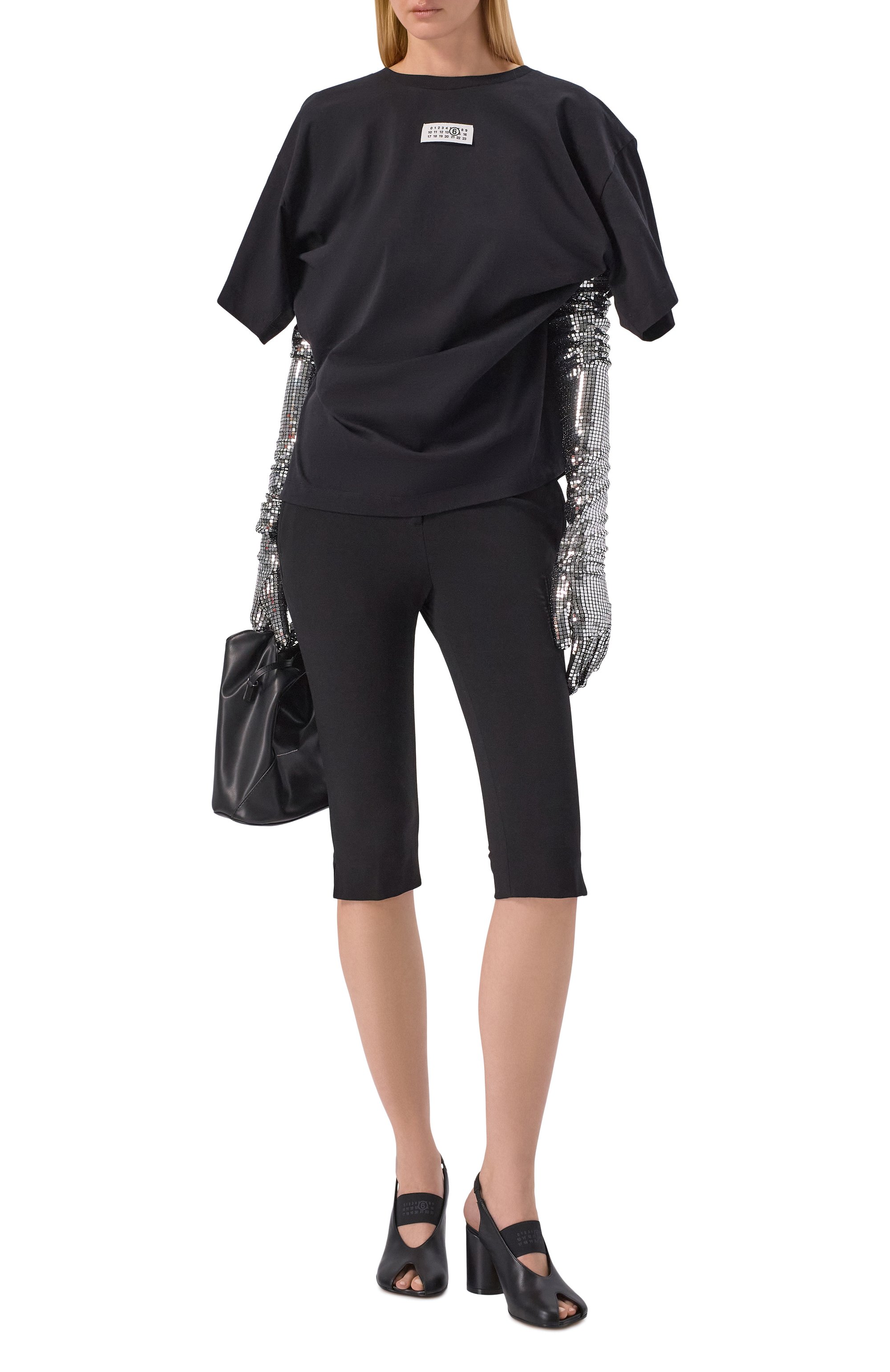 Кожаные туфли anatomic MM6 черного цвета по цене 69950 руб., арт. S59WP0213/P3628, фото 3 Кожаные туфли anatomic MM6, арт. S59WP0213/P3628, фото 3