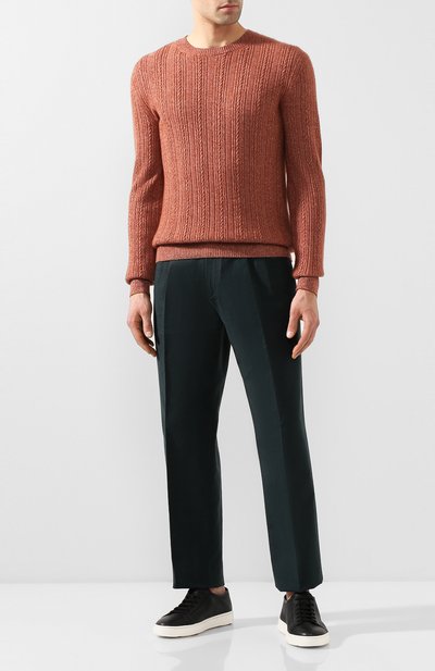 Кожаные кеды SANTONI, арт. MBCN20440BARCMIFN01, фото 2