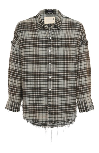 Мужская хлопковая рубашка R13, арт. R13WR075-R560B/M