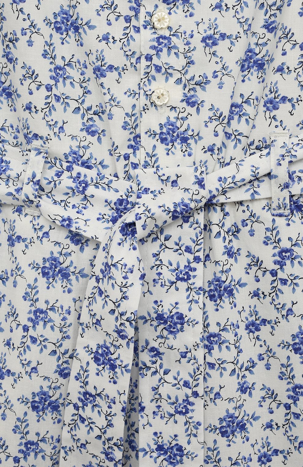 Комбинезон изо льна и хлопка POLO RALPH LAUREN голубого цвета по цене 16300 руб., арт. 312862503, фото 3 Комбинезон изо льна и хлопка POLO RALPH LAUREN, арт. 312862503, фото 3