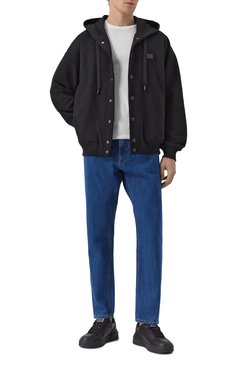 Мужские джинсы loose DOLCE & GABBANA синего цвета, арт. GYJDAD/G8MF6 | Фото 2 (Материал внешний: Хлопок, Деним; Длина (брюки, джинсы): Стандартные; Кросс-КТ: Деним; Силуэт М (брюки): Прямые; Стили: Кэжуэл, Классический; Автоматизация состава: Проставлено; Автоматизация ТО: Проставлено)