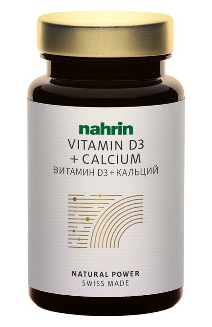 Женского капсулы «витамин д3 + кальций» (37,8g) NAHRIN, арт. 6060