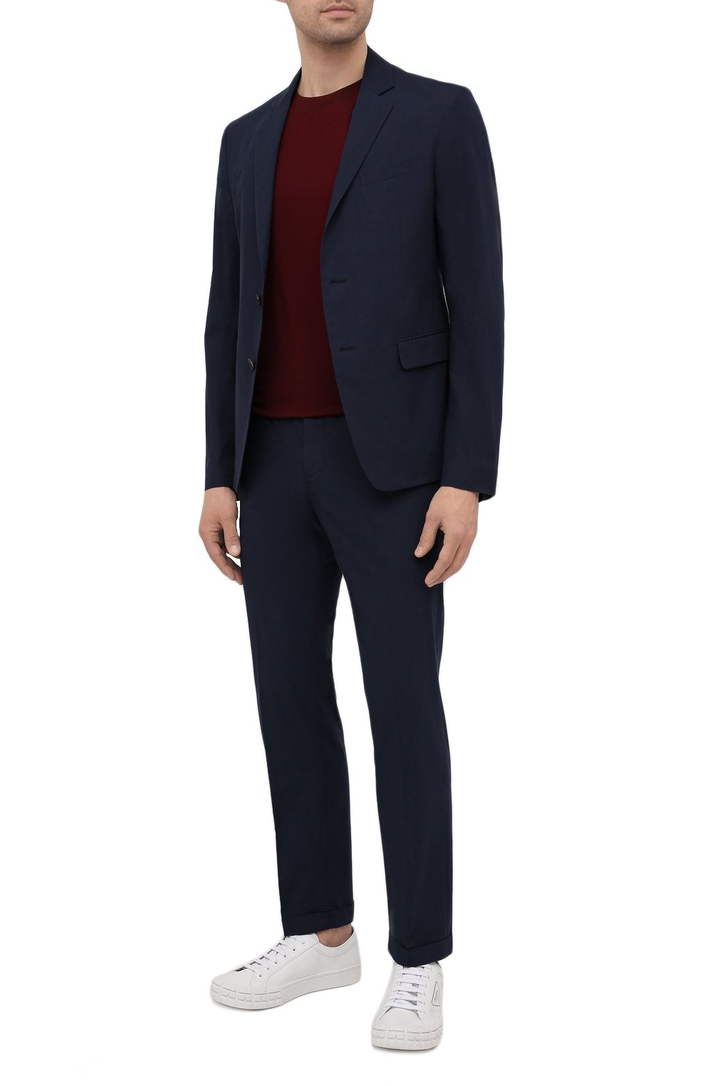 Хлопковые брюки PRADA, арт. SPD91-1BJ2-F0ABM-172, фото 2