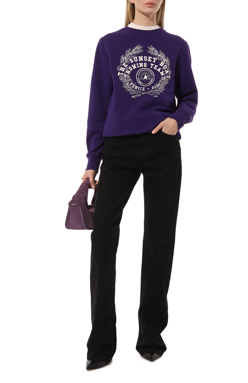 Хлопковый свитшот GOLDEN GOOSE DELUXE BRAND, арт. GWP01223/P00079845382, фото 2