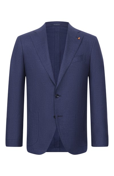 Мужской пиджак из шерсти и шелка SARTORIA LATORRE, арт. EF74/UJ0563