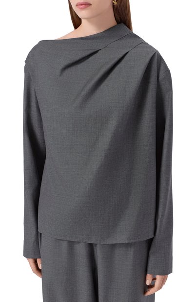 Шерстяная блузка LOULOU DE SAISON, арт. MAURIS, фото 3