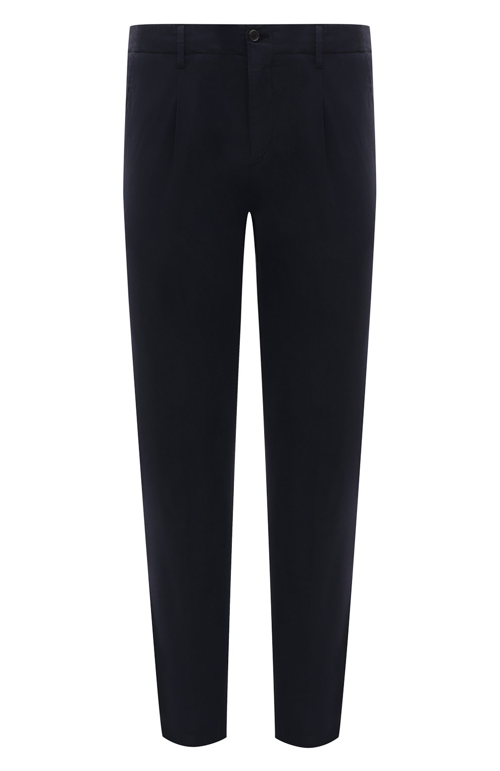 Брюки FEDELI темно-синего цвета по цене 31650 руб., арт. 7UEL0409, фото 1 Брюки FEDELI, арт. 7UEL0409, фото 1