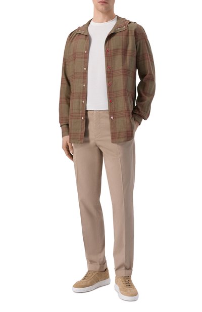 Мужская льняная рубашка KITON, арт. UMCMARH0926907