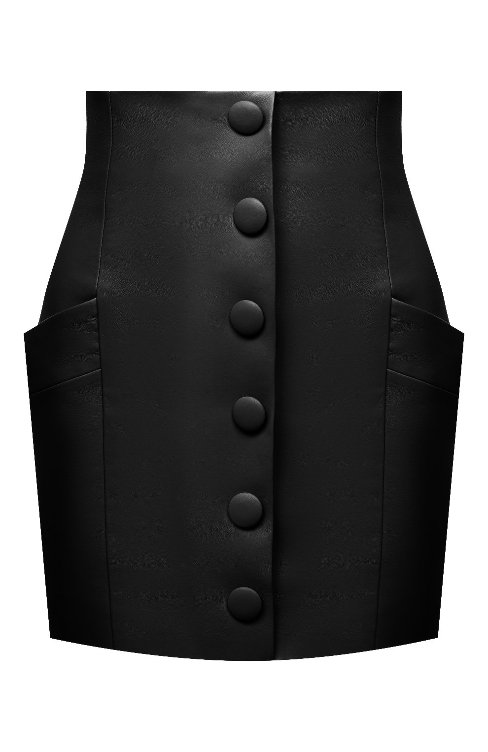 Кожаная юбка BALMAIN, арт. VF14086/L062, фото 1