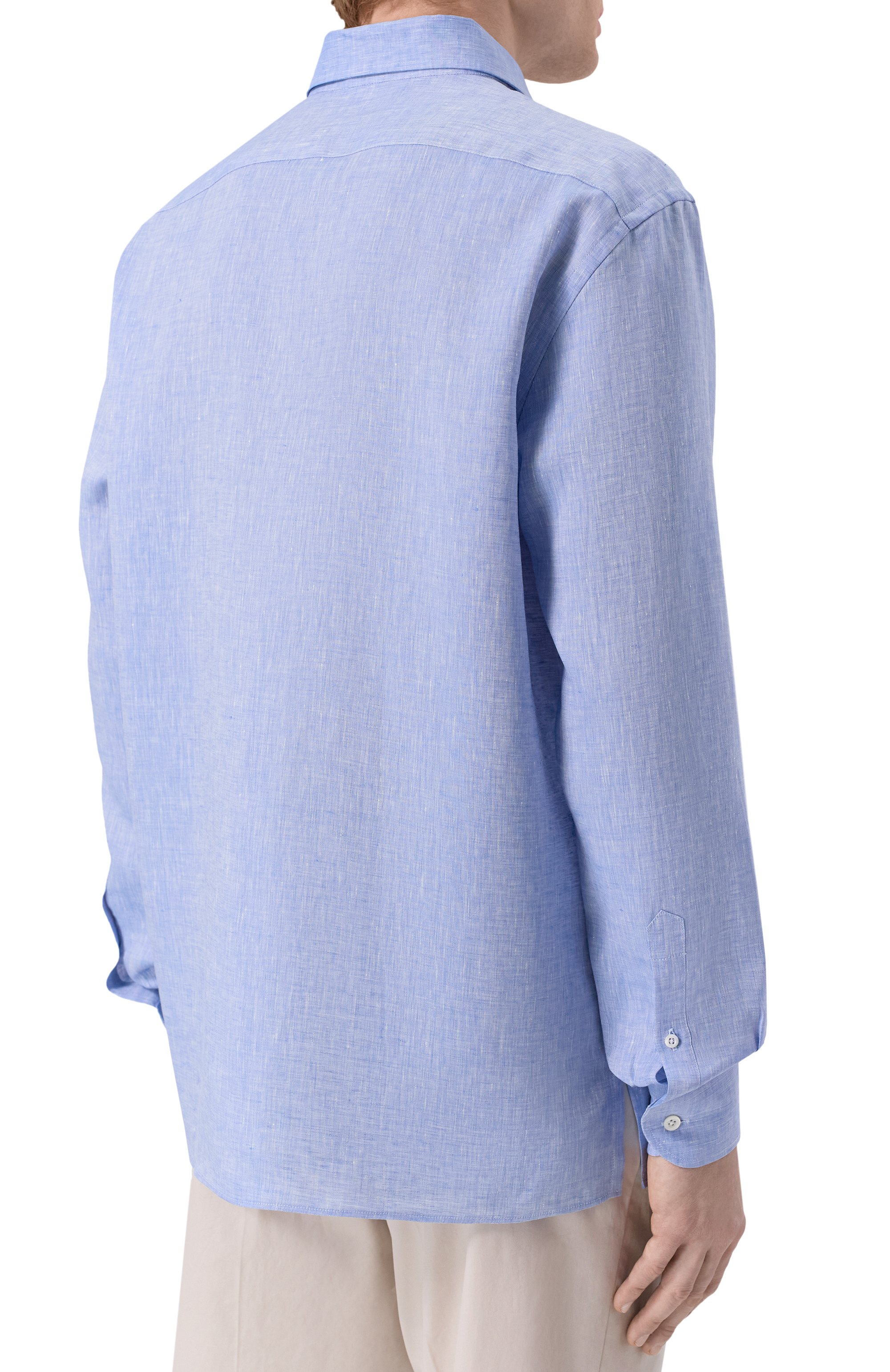 Льняная рубашка CORNELIANI, арт. 27P213/2711091, фото 4