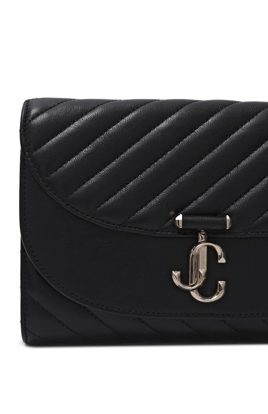 Клатч Curve Jimmy Choo AVN CURVE CLUTCH/HBU Чёрный  AVN CURVE CLUTCH/HBU Фото 3
