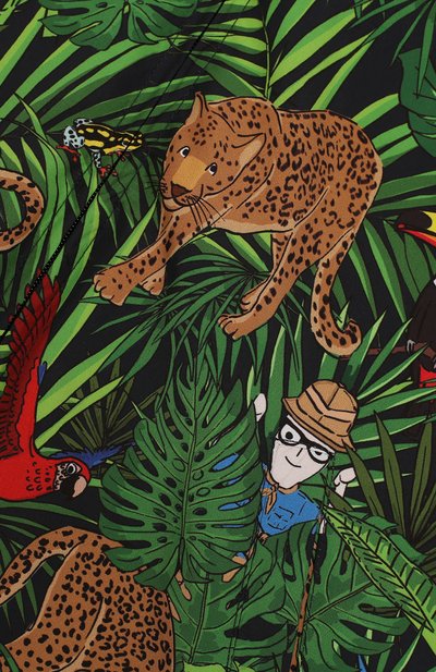 Ветровка на молнии с капюшоном и принтом DOLCE & GABBANA, арт. L4JBS9/G7MKL/8-14, фото 3