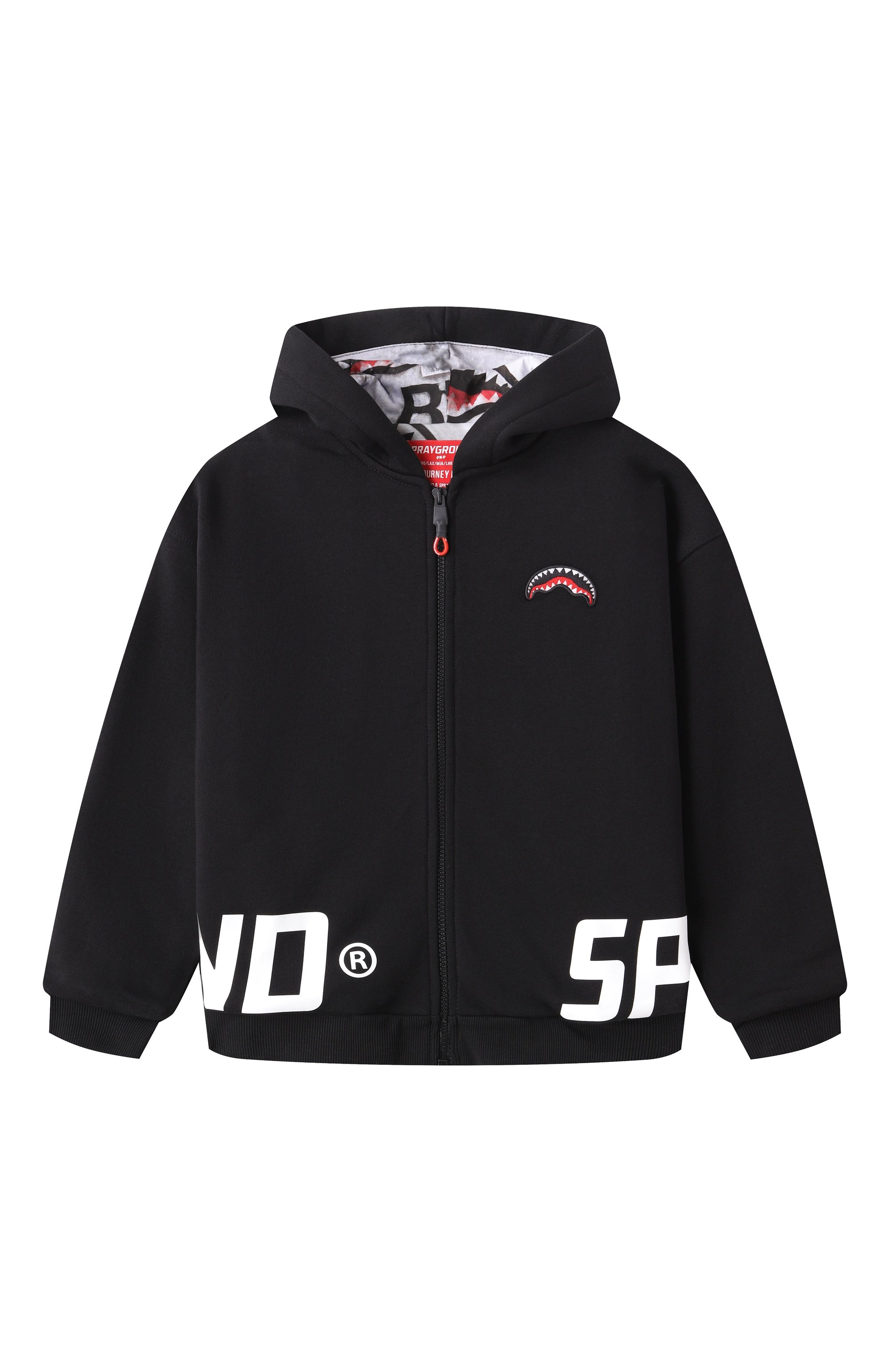 Хлопковая толстовка SPRAYGROUND, арт. SPY930BLK, фото 1