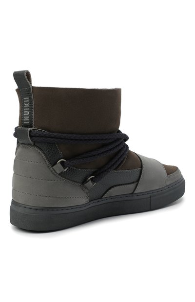 Замшевые сапоги INUIKII, арт. 50202-50, фото 4