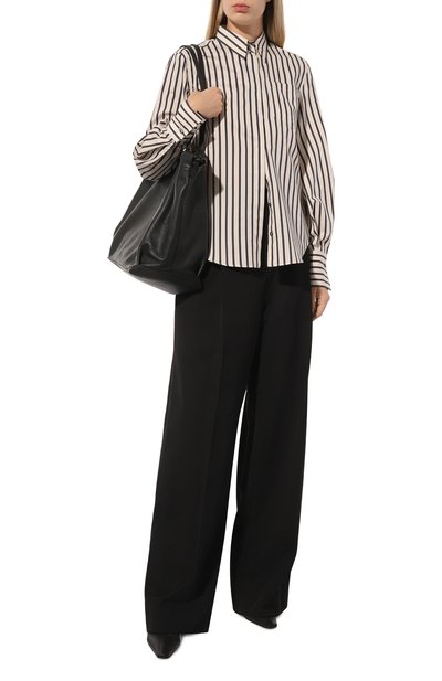 Рубашка из хлопка и шелка BRUNELLO CUCINELLI, арт. MA767MU816, фото 2