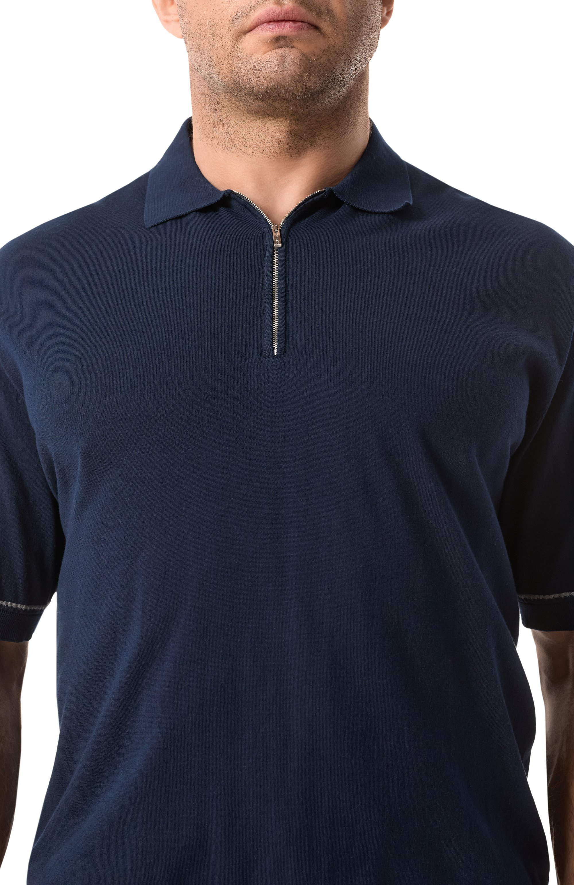 Хлопковое поло CORTIGIANI, арт. 2A9111, фото 5