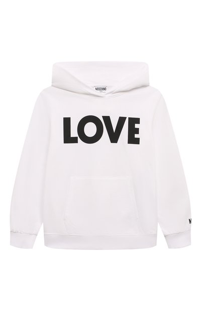 Хлопковое худи MOSCHINO, арт. HDF063/LCA61/10-14