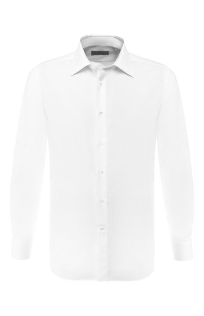 Рубашка из смеси хлопка и льна CANALI, арт. 705/GD01542/S, фото 1