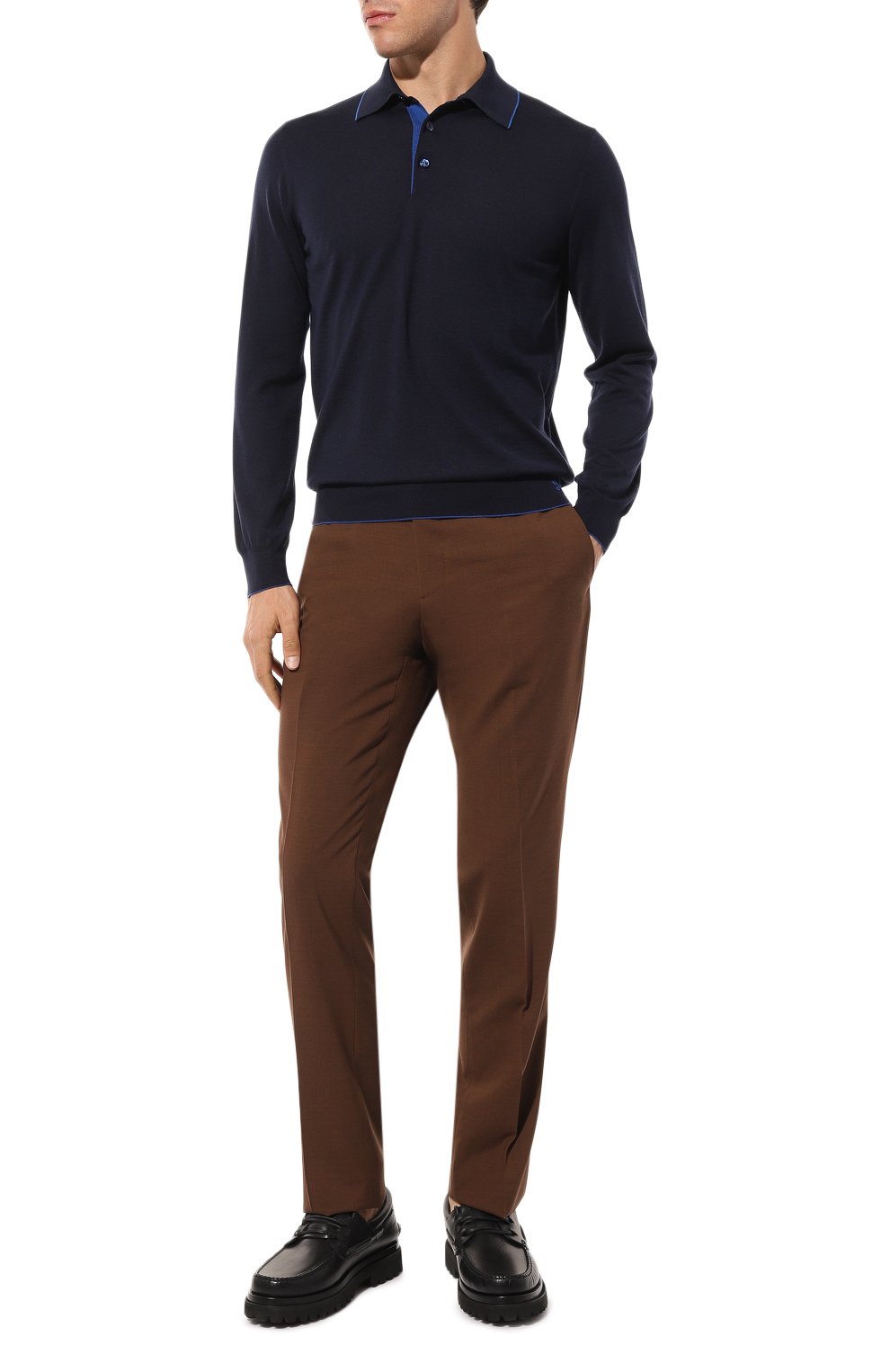 Поло из шерсти и шелка STEFANO RICCI, арт. KE08004P03/E23374, фото 2