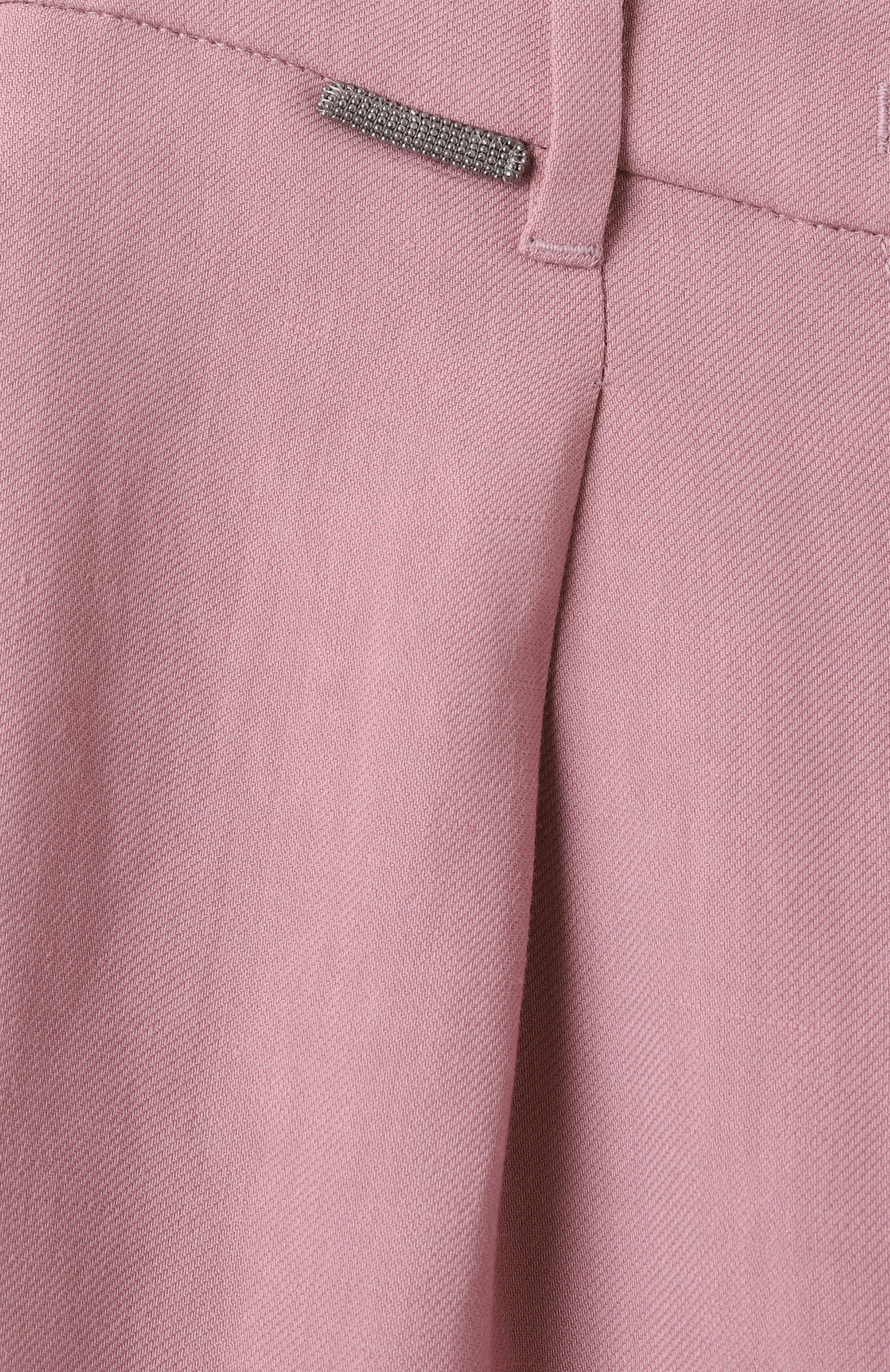 Брюки из вискозы и льна BRUNELLO CUCINELLI, арт. BH126P214C, фото 3