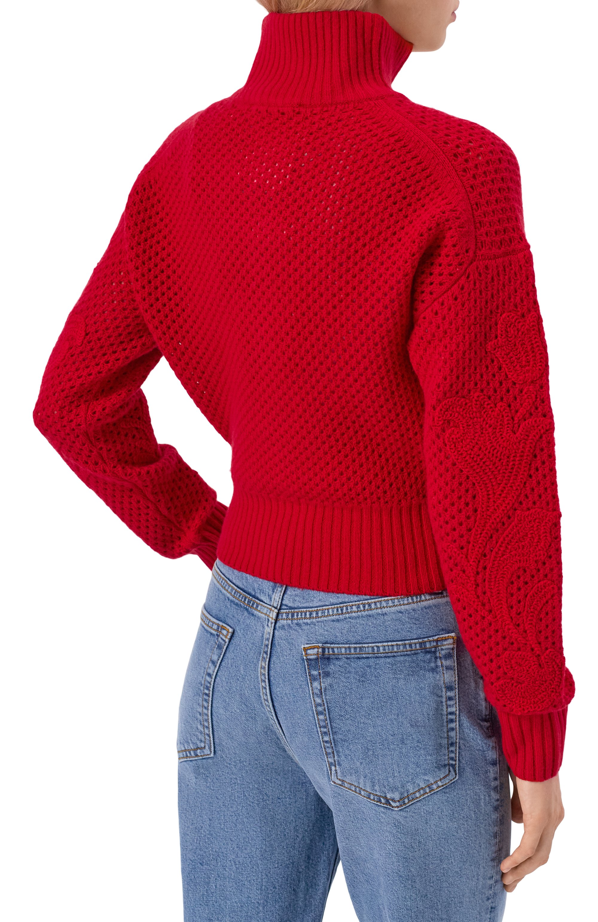 Кардиган из шерсти и кашемира ХОХЛОМА Х АЛЕНА АХМАДУЛЛИНА, арт. WKT1114, фото 4