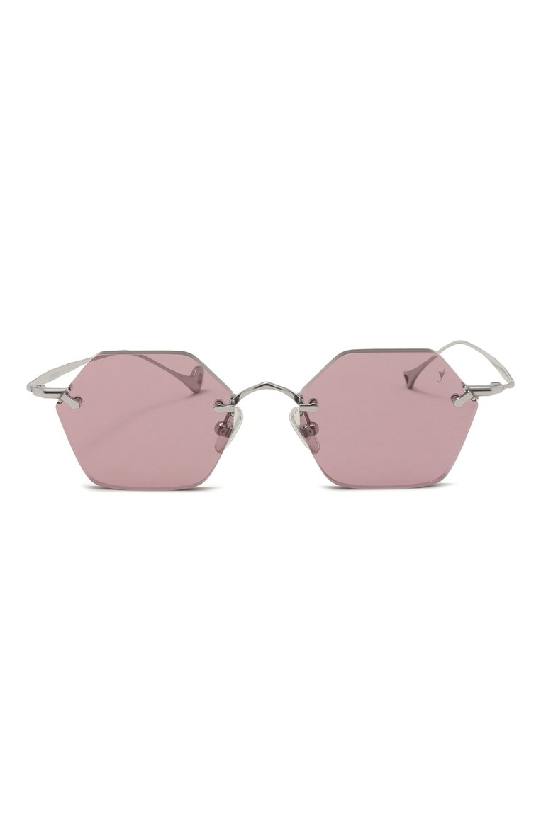 Женские солнцезащитные очки EYEPETIZER розового цве�та, арт. CARNABY 1-55 | Фото 4 (Региональные ограничения белый список (Axapta Mercury): Не проставлено; Нос: Не проставлено; Кросс-КТ: С/з-унисекс; Материал: Металл; Тип очков: С/з; Оптика Гендер: оптика-женское; Очки форма: Безоправные)