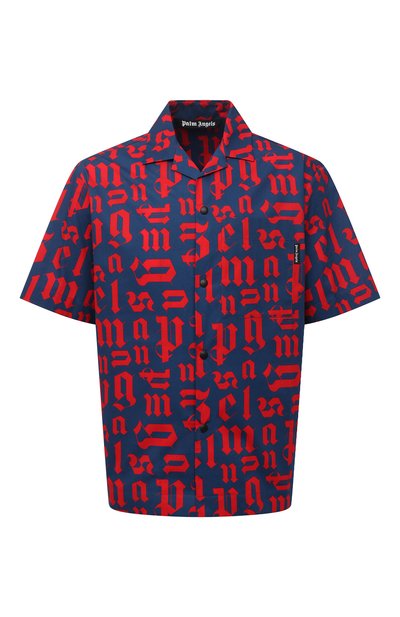 Хлопковая рубашка PALM ANGELS, арт. PMGA037R21FAB0024625, фото 1