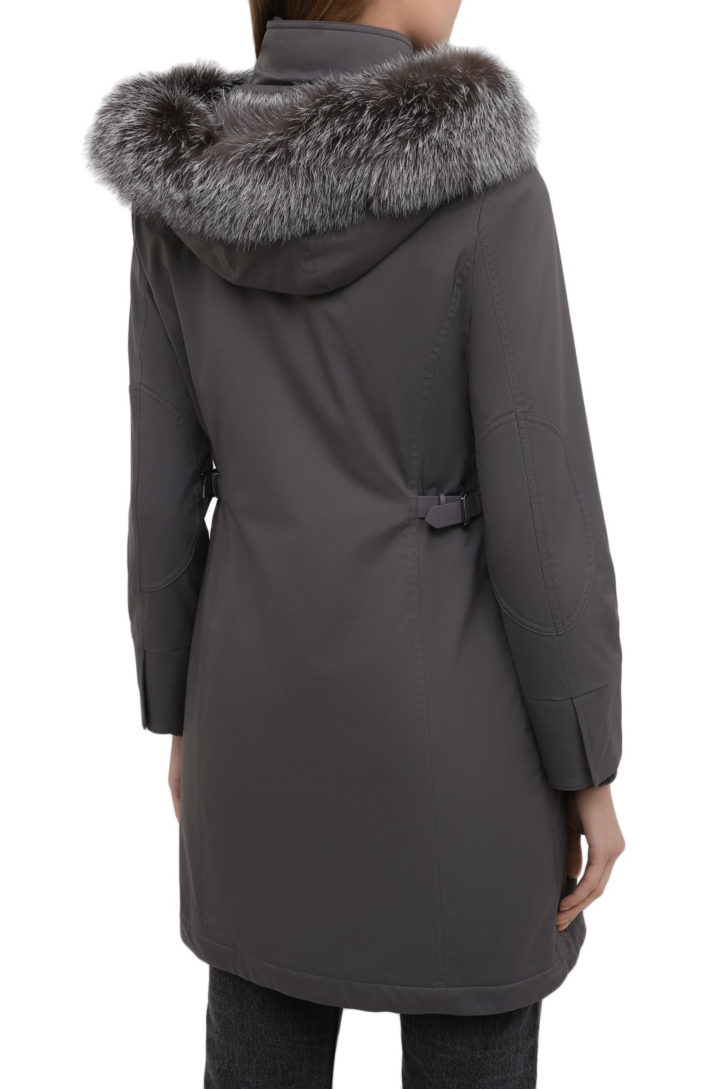 Парка с меховой отделкой капюшона LORO PIANA, арт. FAE5502, фото 4