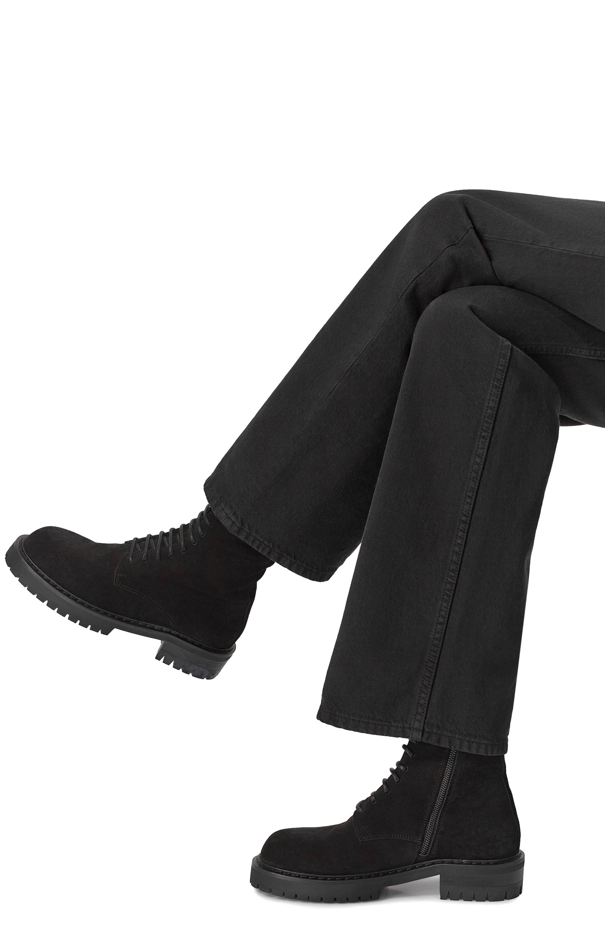 Замшевые ботинки skagi ANN DEMEULEMEESTER, арт. B0013288/LT147, фото 2