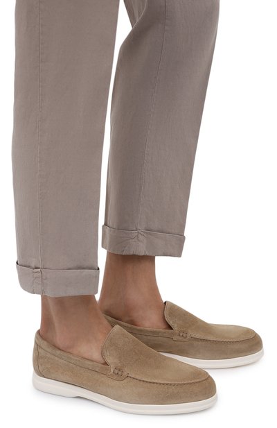 Замшевые лоферы DOUCAL'S, арт. DU2814ARTHUY106IC15, фото 3