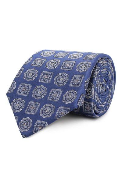 Мужской шелковый галстук CANALI, арт. 18/HJ02141