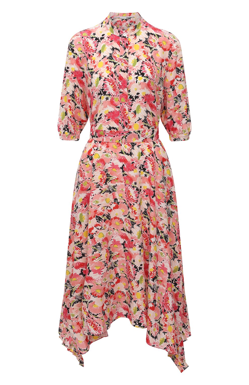 Шелковое платье STELLA MCCARTNEY розового цвета по цене 170500 руб., арт. 602910/SRA27, фото 1 Шелковое платье STELLA MCCARTNEY, арт. 602910/SRA27, фото 1