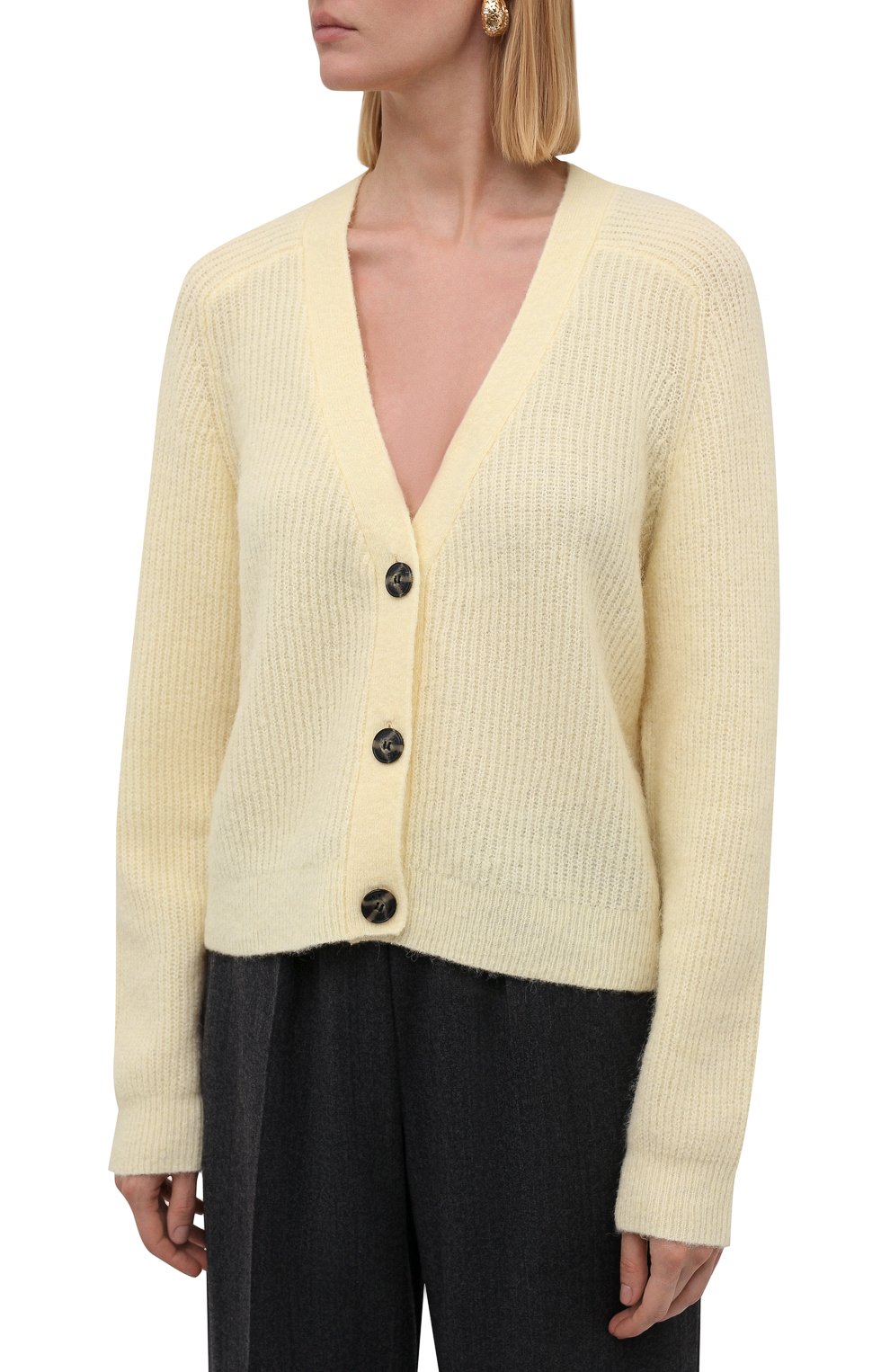 Шерстяной кардиган GANNI, арт. K1569, фото 3