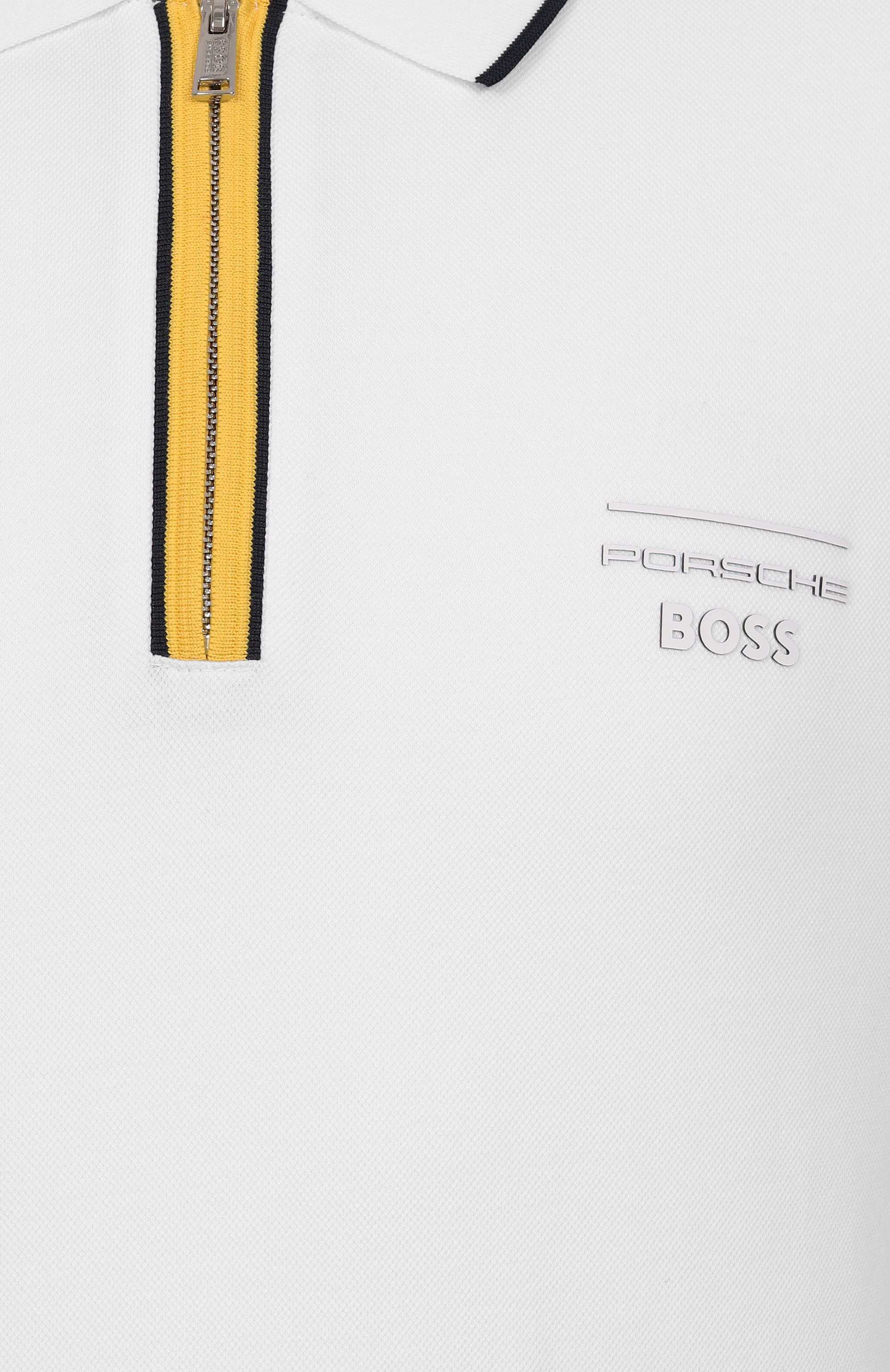 Хлопковое поло boss x porsche BOSS, арт. 50531463, фото 6