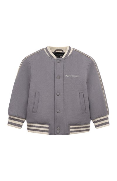 Шерстяной бомбер EMPORIO ARMANI, арт. 6D4BJ7/4NJFZ