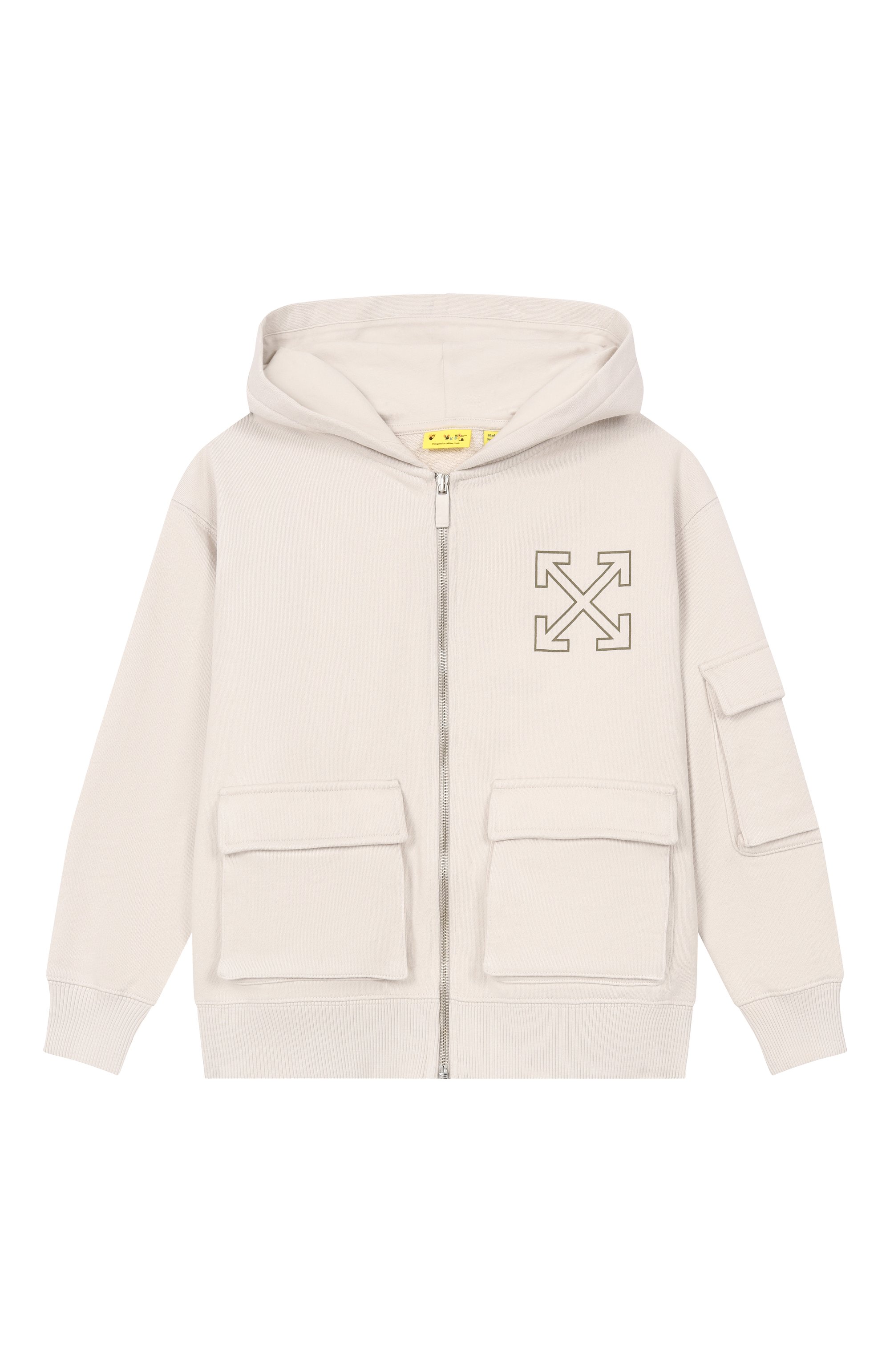 Хлопковая толстовка OFF-WHITE, арт. 0BBE005S26FLE001, фото 1