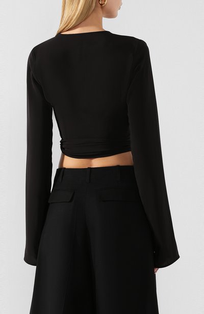 Топ RICK OWENS черного цвета по цене 78400 руб., арт. R020S1794/CC, фото 4 Топ RICK OWENS, арт. R020S1794/CC, фото 4
