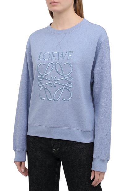 Хлопковый свитшот LOEWE, арт. S359341XA8, фото 3