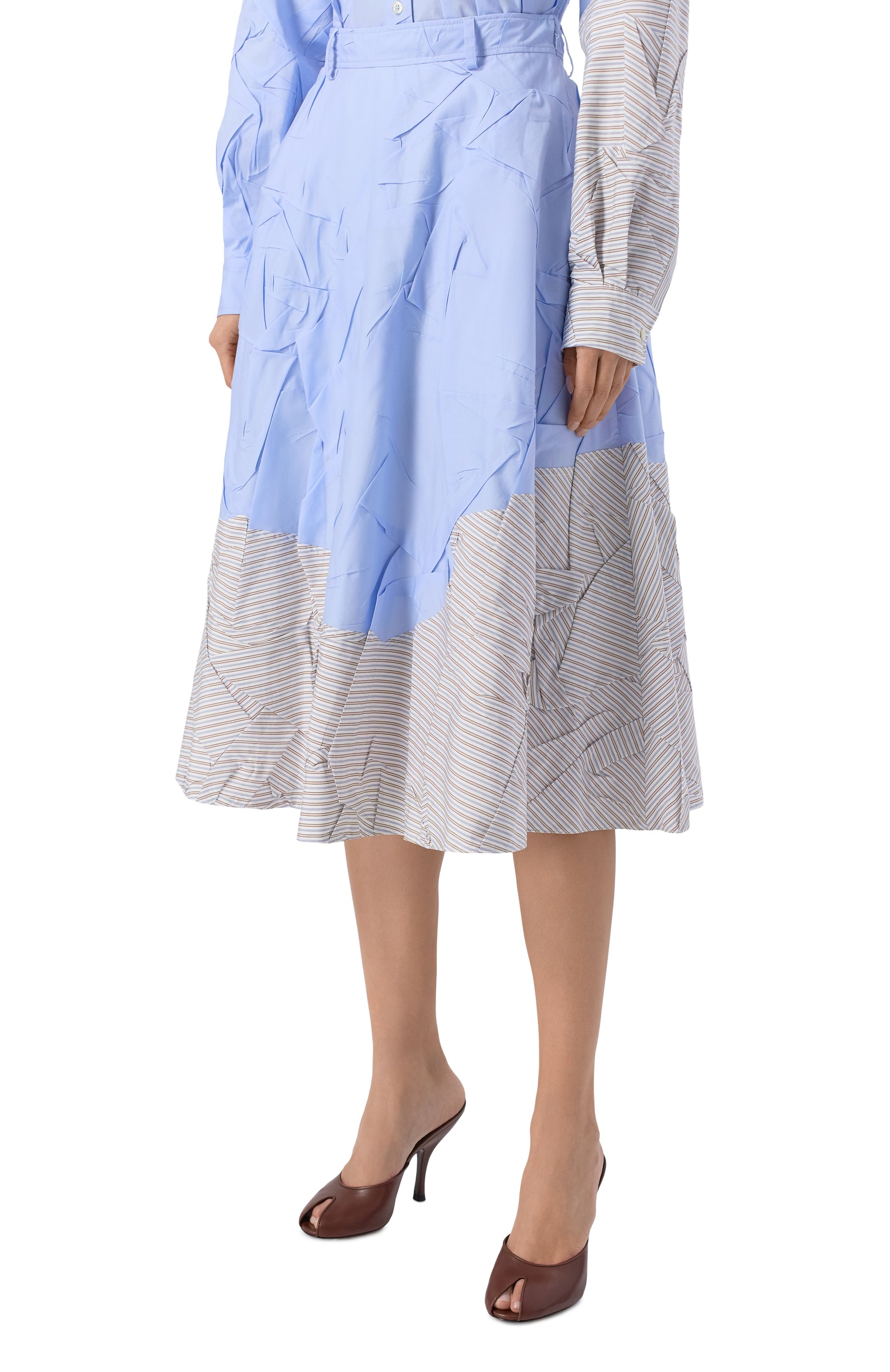 Хлопковая юбка MOSCHINO, арт. A0130/0431, фото 3