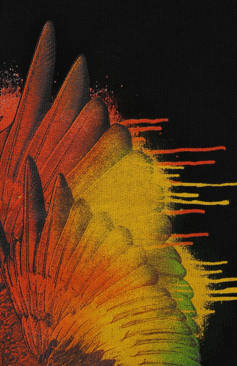 Детские хлопковые джоггеры MARCELO BURLON KIDS OF MILAN черного цвета, арт. 21E/B/MB/3000/0020/8-14Y | Фото 3 (Материал внешний: Хлопок; Мальчики Кросс-КТ: Брюки-одежда, Джоггеры-одежда; Региональные ограничения белый список (Axapta Mercury): RU; Материал сплава: Проставлено; Нос: Не проставлено; Ростовка одежда: 10 - 11 лет | 140 - 146см, 12 лет | 152 см, 13 - 15 лет | 158 см, 8 лет | 128 см)