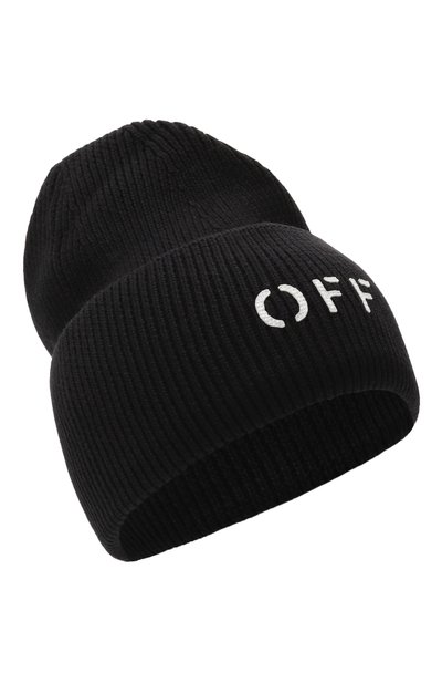 Шапка из хлопка и шерсти OFF-WHITE, арт. 0MLC030F23KNI001, фот о 1