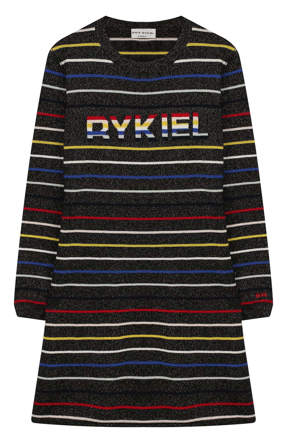 Платье из хлопка и шерсти SONIA RYKIEL ENFANT, арт. 19W1DR03, фото 1