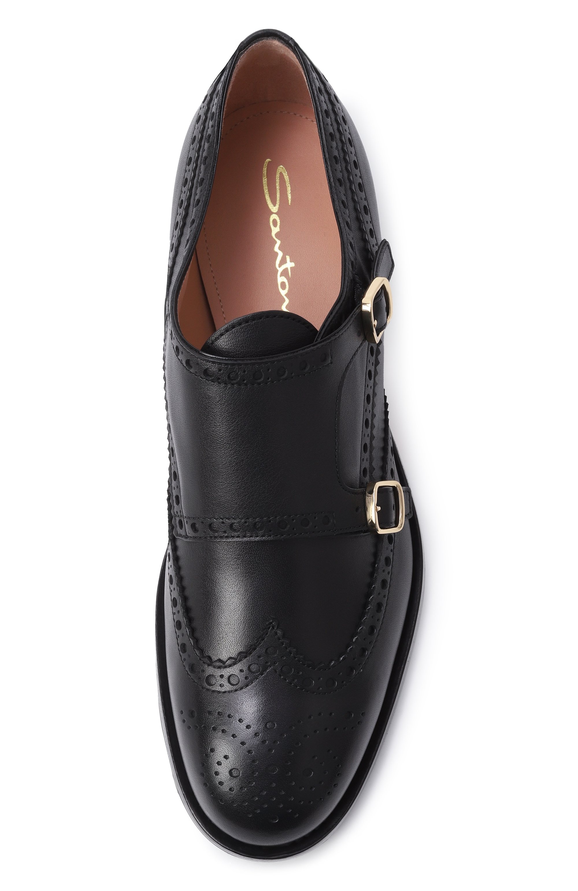 Кожаные монки SANTONI, арт. WUTG71800BJ2NWHM, фото 6